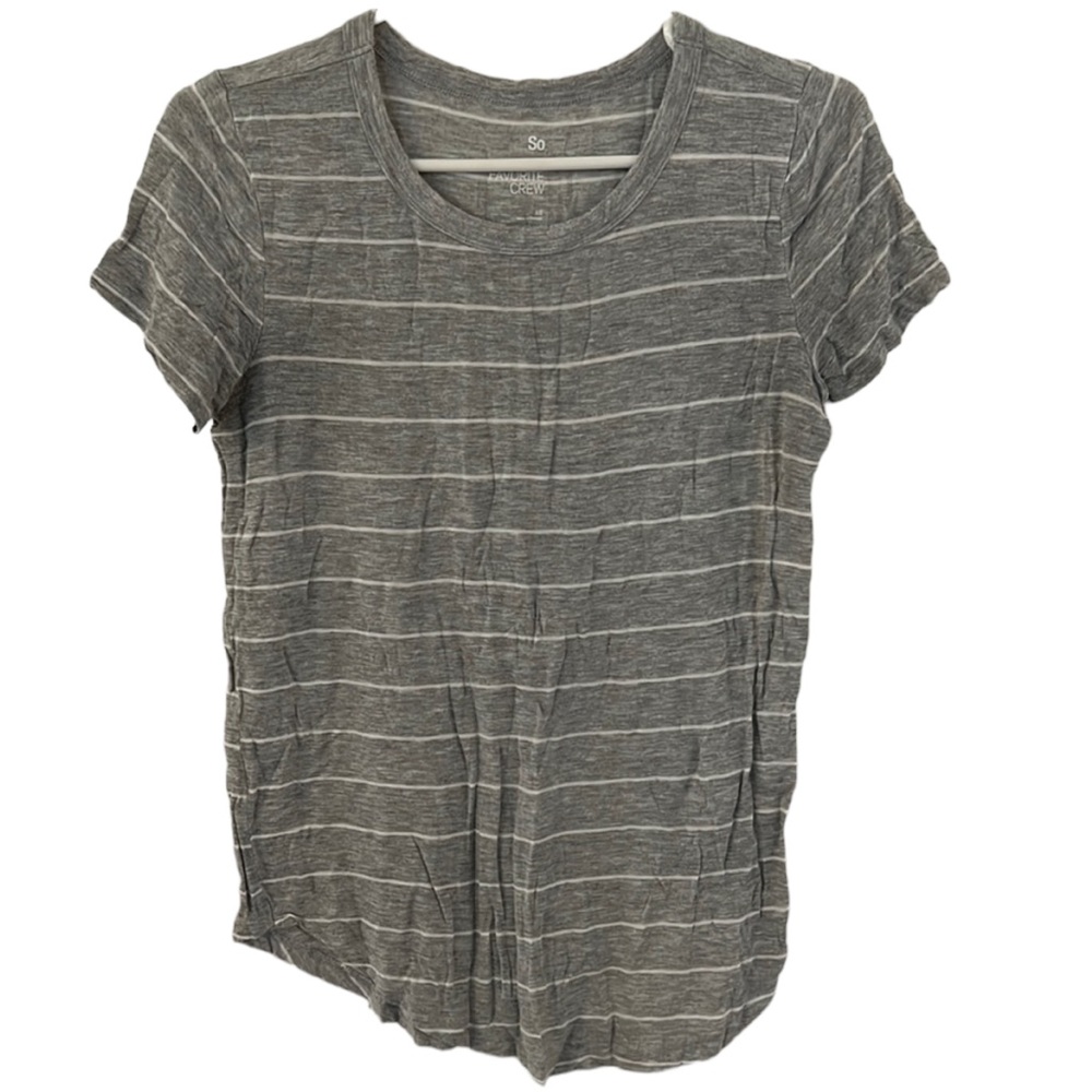 SO Favorite Crew Striped T-Shirt